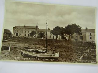 Aberayron (aberaeron) Quay Parade & Pwll Cam - Old Ceredigion Postcard