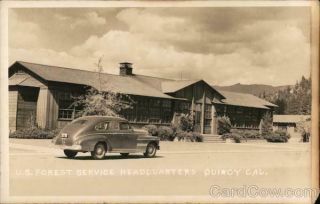 Rppc Quincy,  Ca U.  S.  Forest Service Headquarters Plumas County California Vintage
