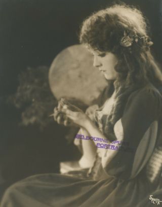 Silent Film Madge Bellamy Antique Melbourne Spurr Pictorialist Proof Photograph 2