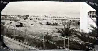 Ww2 Libya - An Army Truck At The Harbour Benghazi - Raf 70 Sqn Photo 11 By 5.  5cm