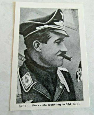 German Ww2,  Adolf Galland,  Luftwaffe,  Pilot,  General Photo Sammelwerk