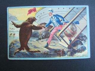 Old 1915 - Uncle Sam Brings The World To Ppie Expo - San Francisco - Postcard