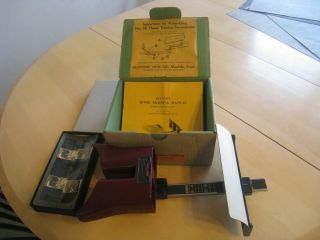 Vintage C1950 Keystone No.  50 Stereoview Stereoscope Card Viewer Complete.