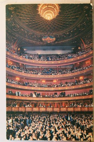 York Ny Nyc Metropolitan Opera House Opening Night Postcard Old Vintage Card