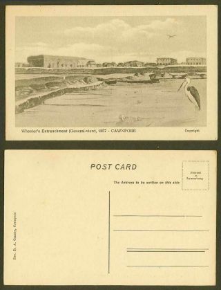 India Old Postcard Wheeler 