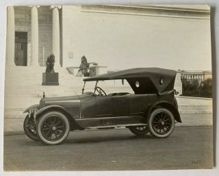 Ca 1920s 7x9 Vintage B&w Photo White Motor Company Automobile Touring Car Auto
