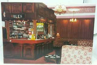 Vintage Postcard Friendship Lounge Bar The George Pub Inn Burry Port Dyfed