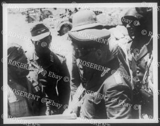 Ww2 Desert War - Erwin Rommel With The Africa Corps - I.  W.  M.  Photo 21 By 17cm