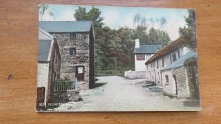 Postcard Llanelly,  Old Felinfoel Mill.  Posted 1907.  Carmarthenshire.