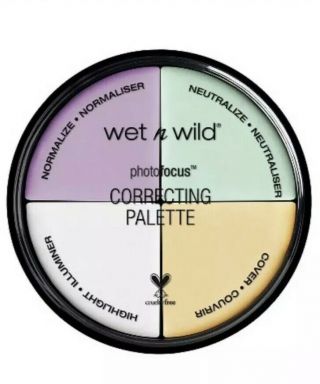 Wet N Wild Photo Focus Correcting Palette Concealer Color Commentary.  22 Oz