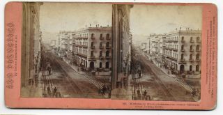 Montgomery St Cor California St San Francisco Ca Photo Stereoview By Houseworth