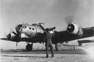 Boeing B - 17 Bomber Big Yank Nose Art 4 " X6 " World War Ii Photo 38