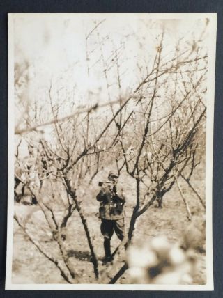 Old Camera Soldier Japan Army Ww2 Japanese Photo Orig.