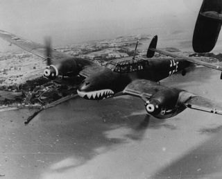 German Twin Propelled Messerschmitt Bf 110 Bomber 8 " X10 " World War Ii Photo 492