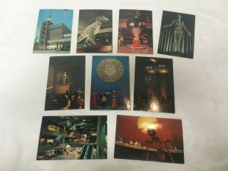 Vintage Boston Museum Of Science 9 Postcards 70s Post Cards Unsent