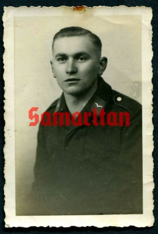 C7 Ww2 German Group Photo Of Wehrmacht Luftwaffe Crew Portrait