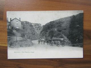 Old Postcard - Malvern - The Wyche Pass