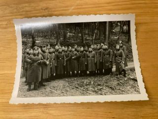 Ww2 Picture Photo German Troops