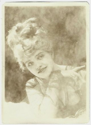 Silent Film Star Vamp Valeska Suratt Charles Sheldon Vintage 1910s Photograph