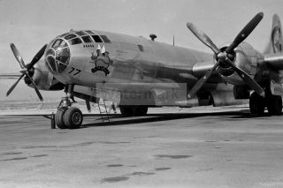 Ww2 Photo American Bomber B - 29 " Boxcar ",  Dropped The Atomic Bomb On Nagasak 1204