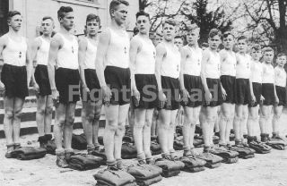 Ww2 Picture Photo Napola German Young Boys 2185
