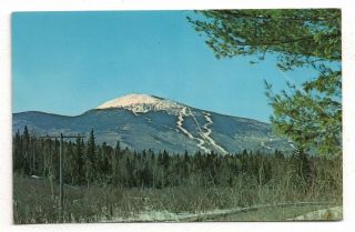 Vintage Postcard Sugarloaf Mountain Kingfield,  Maine - A -