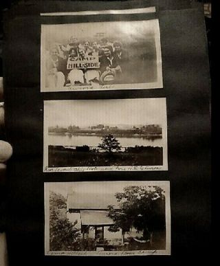 104,  1910 - 1920 Photos In Album.  Southern Indiana,  Ohio River.