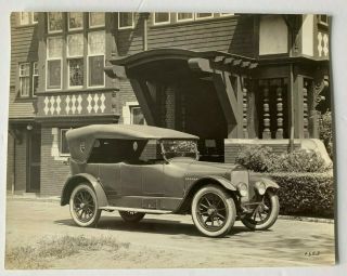 1920s 7x9 Vintage Antique B&w Photo White Motor Company Automobile Touring Car