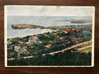 China Old Postcard Dairen Tsingtau To Germany 1934