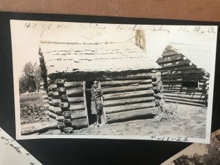 1885 Cabins At Bluff Lake Big Bear Lake California 1925 Photo