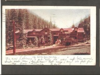 Vintage Postcard Half Way House Pike 