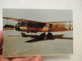 Color Photo Captured German Arado Ar234 Jet Bomber