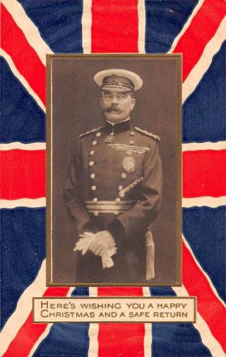 Christmas Greetings England British Military Vintage Postcard Aa29902
