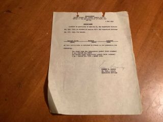 Wwii U.  S.  Army Eto Capture Paper Document German Luger And Japanese Luger