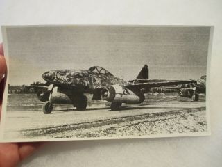 Photo Captured German Me - 262 Jet Fighter " Connie "