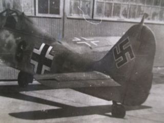 PHOTO Captured German Fw - 190 Fighter Aircraft in Russia - 3