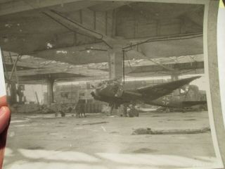 Photo Captured German Junkers Ju - 188 Bomber Aircraft Kg6 -