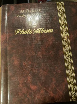 1938 Packard Photo Albums Of Restoration (4)