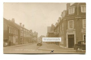 Orpington High Street & Barclays Bank - Old Real Photo Postcard,  Bruce Series
