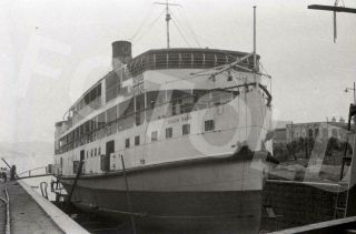 1937 Ferry Hong Kong Macau Macao China 35mm Negative Photo Foto Nt36