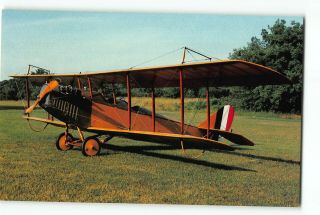 1918 Curtiss Jn4 - D Jenny Airplane Vintage Postcard