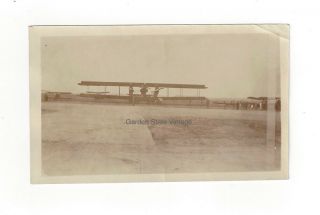 Glenn Curtiss Airplane Mitchel Field Long Island York Photo 1924 Vintage