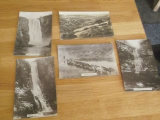 5 Old Real Photo Postcards Of Natal South Africa Inc Wagon Crossing A Drift