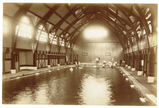 Victorian Photo Worcestershire Droitwich Brien Swimming Baths Interior