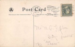 Masonic For Labor Industry Vintage Postcard AA36778 2