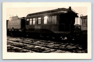 Vintage Rppc Delaware And Hudson Railway Railroad Cars Train Colonie Ny 1929 E6