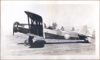 1930s Chinese Air Force Douglas O - 2mc - 4 Observation Airplane Sun Insignia Photo