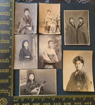 Photo - Japan - Japanese Women - Group Of 7 - 411