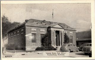 Post Office,  Prestonsburg Ky Vintage Postcard T13