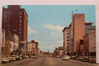 Arkansas Ar Fort Smith Downtown Heart Garrison Avenue Postcard Old Vintage Card